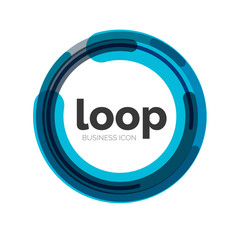 Loop, infinity business icon