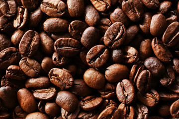 Coffee beans, close-up