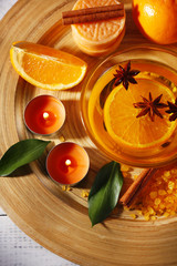 Spa still life with candle light