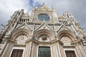 Fototapeta na wymiar Siena Duomo