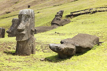 Rapa Nui National Park on Easter Island