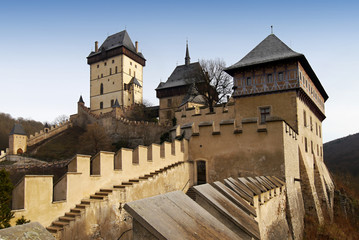 Romantic castle Karlstejn