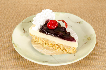 Blueberry cheesecake