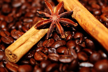 Anis Zimt Kaffebohnen