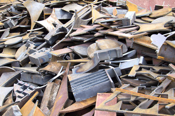iron scrap material