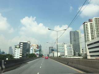 Naklejka premium バンコクの首都高速