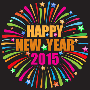 happy new year black