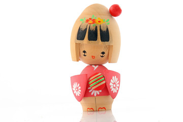 Obraz premium Poupée bois