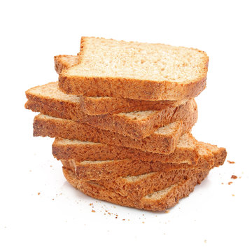 Tranches de pain de mie