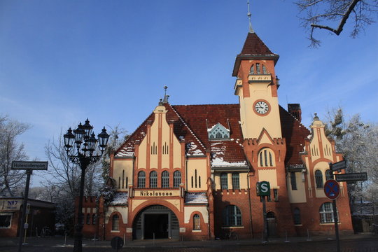 Gr&uuml;nderzeitbahnhof Nikolassee in Berlin