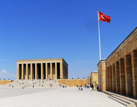 Ankara, Turkey - Mausoleum Of Ataturk