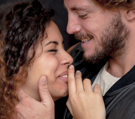 Beautiful portrait of a loving couple