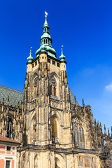 Fototapeta premium St. Vitus Cathedral in Prague, Czech Republic