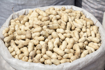 a sack of peanut
