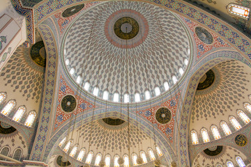 interior of Kocatepe Mosque