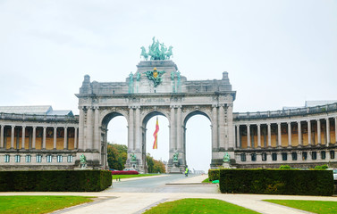 Obraz premium Triumphal Arch in Brussels