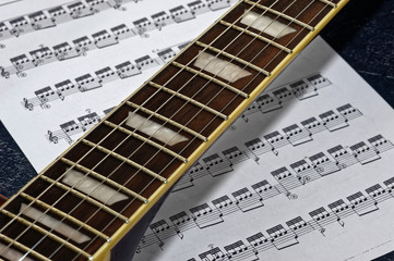 Manche de guitare