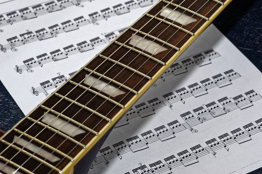 Manche de guitare