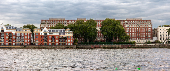 London Riverside Panorama view