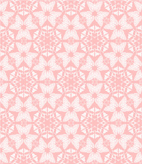 Pattern with butterflies