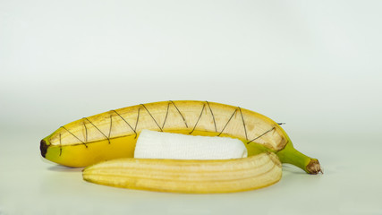 verletzte Banane