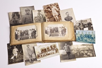 Fototapeta na wymiar foto prima guerra mondiale