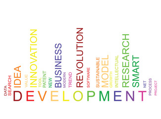 Development barcode background