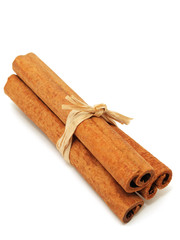 Cinnamon with anise isolated