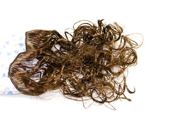 Braune Haarper&uuml;cke