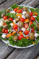 Fresh Greek salad..,