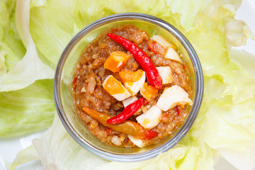 Chili Tamarind Sauce Dip.