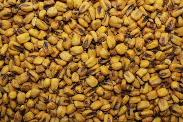 Salted sauce corn snacks