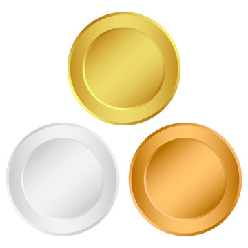 set of medals