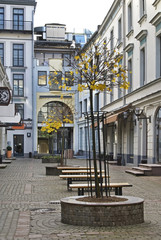Berga bazars in Riga. Latvia