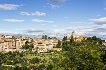Fototapeta na wymiar Siena in Tuscany