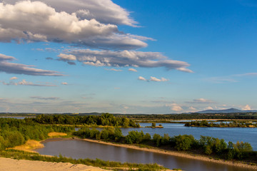 Large view at the lake