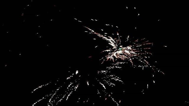 Feuerwerk, Neujahr, farbenfroh, video