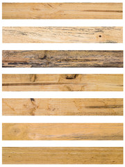 Isolate Wood plank brown