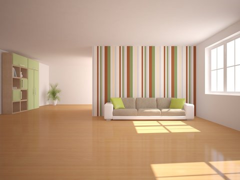 modern 3d interior design