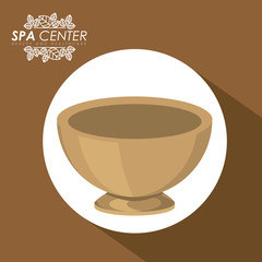 Spa design, vector illustration.