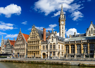 Fototapeta premium Gent, Belgium