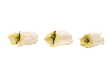 Guava core on White Isolate Background