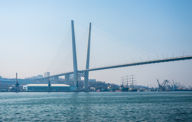 Vladivostok cityscape.