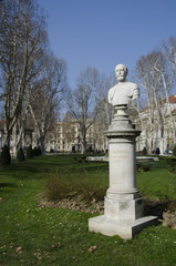 Obraz premium statue in zrinjevac park