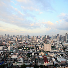 Obraz premium Bangkok city night view