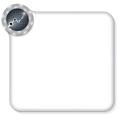 vector frame for any text and graph