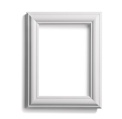 Photo frame isolated on white