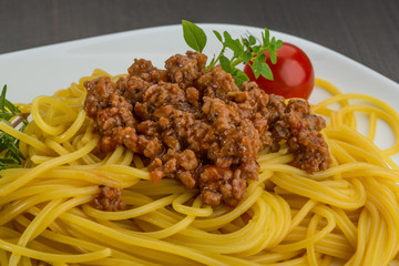 Spaghetti bolognese