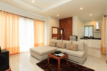 Hotel living room