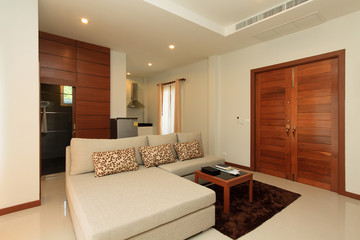 Hotel living room
